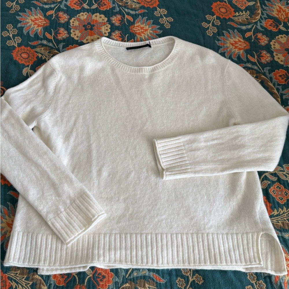 Jenni Kayne Cream Knit Sweater